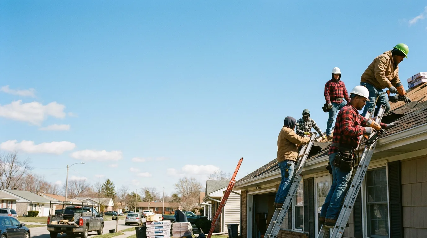 Roofing in Menasha, WI near me
